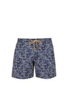 Thorsun Titan-fit Puzzle-print Swim Shorts