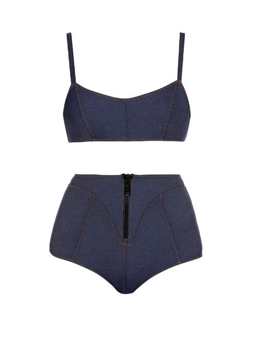 Lisa Marie Fernandez Genevieve Denim Bikini