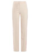 Givenchy Side-stripe High-rise Wide-leg Trousers