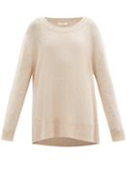 Matchesfashion.com The Row - Braulia Cashmere Sweater - Womens - Cream