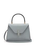 Matchesfashion.com Valextra - Iside Mini Grained Leather Bag - Womens - Light Grey