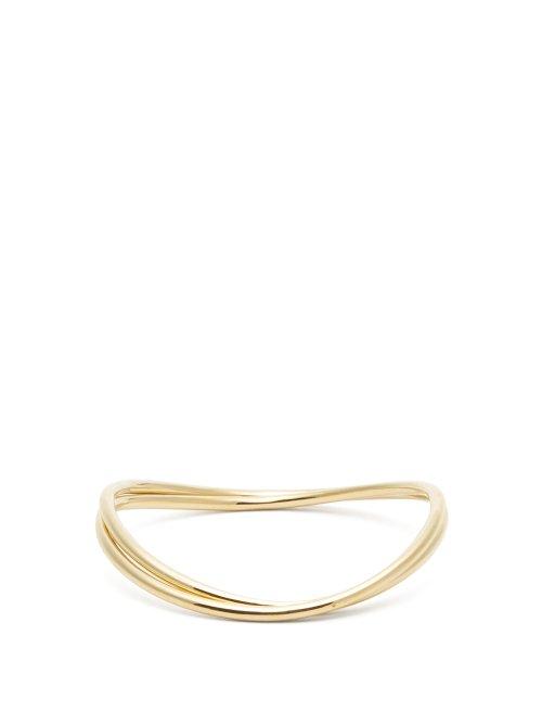 Matchesfashion.com Fay Andrada - Moni Interlocking Brass Bracelet - Womens - Gold