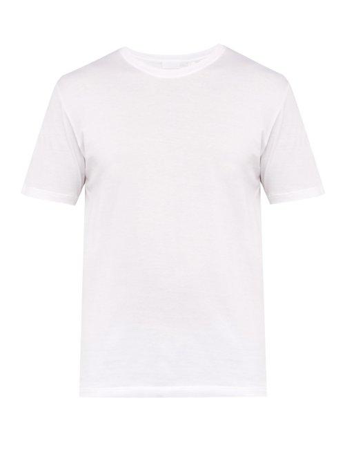 Matchesfashion.com Handvaerk - Crew Neck Cotton T Shirt - Mens - White