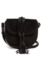 Altuzarra Ghianda Braided-leather Suede Cross-body Bag