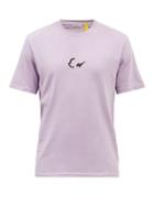 7 Moncler Fragment Hiroshi Fujiwara - Logo-print Cotton-jersey T-shirt - Mens - Purple
