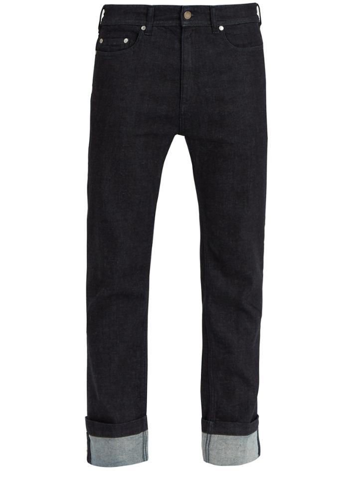 Neil Barrett Mid-rise Straight-leg Jeans