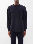 Extreme Cashmere - No.53 Crew Hop Stretch-cashmere Sweater - Mens - Navy