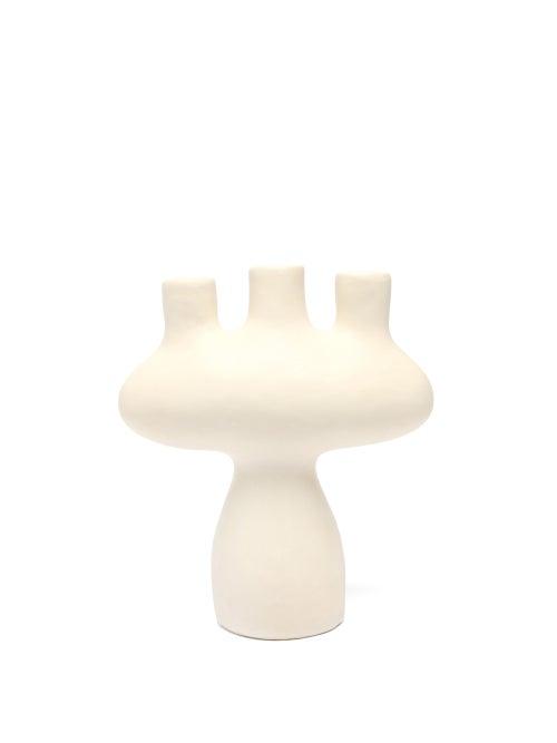 Matchesfashion.com Simone Bodmer Turner - Marine Ceramic Vessel - Cream