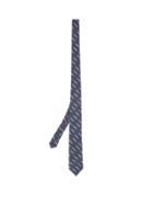 Matchesfashion.com Title Of Work - Wardrobe Change Jacquard Silk Tie - Mens - Blue