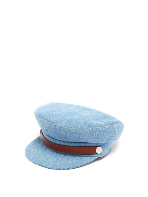 Matchesfashion.com Jw Anderson - Fisherman's Denim Cap - Womens - Blue