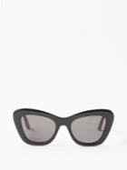 Dior - Diorbobby Cat-eye Acetate Sunglasses - Womens - Black