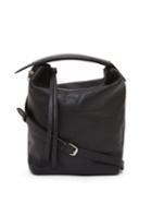 Lemaire - Case Leather Cross-body Bag - Womens - Black