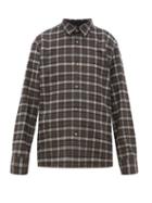 Matchesfashion.com A.p.c. - Land Check Wool Shirt - Mens - Green