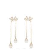 Anissa Kermiche - Wuthering Heights Pearl & 14kt Gold Earrings - Womens - Yellow Gold