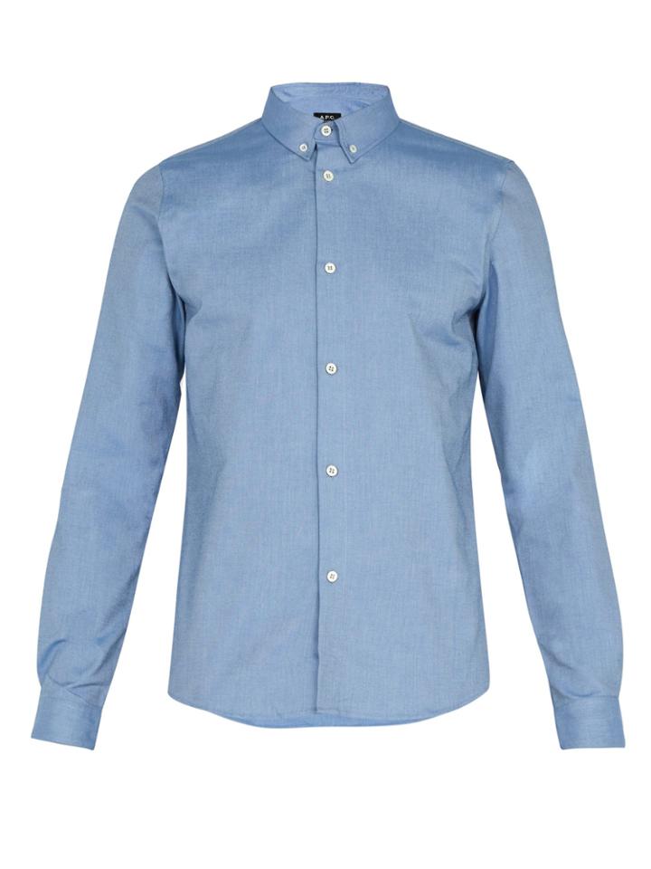 A.p.c. Button-down Collar Oxford Shirt