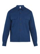 S0rensen Dancer Point-collar Cotton-twill Shirt
