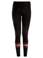 Matchesfashion.com The Upside - Sandia Logo Print Performance Leggings - Womens - Black
