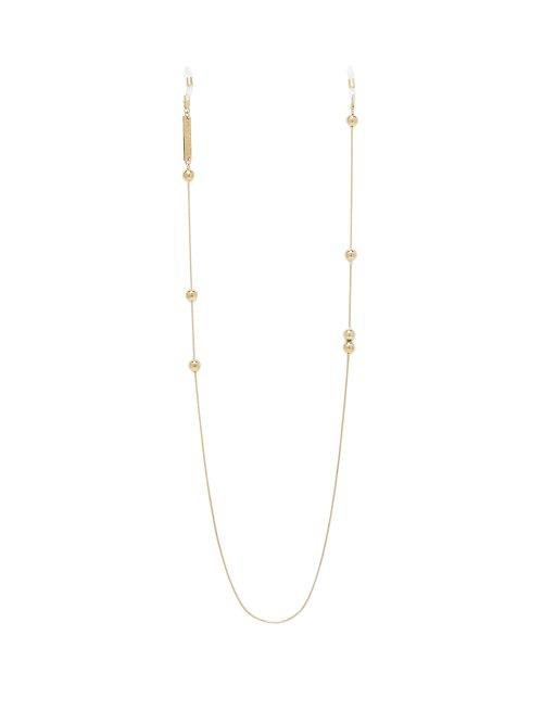Matchesfashion.com Frame Chain - Golden Balls Gold Plated Glasses Chain - Womens - Yellow Gold