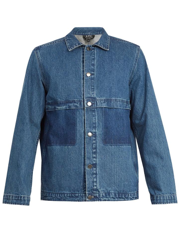 A.p.c. Blouson Smith Denim Jacket