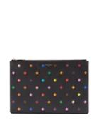 Givenchy Polka-dot Print Coated-canvas Pouch