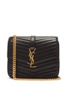 Matchesfashion.com Saint Laurent - Sulpice Small Leather Bag - Womens - Black