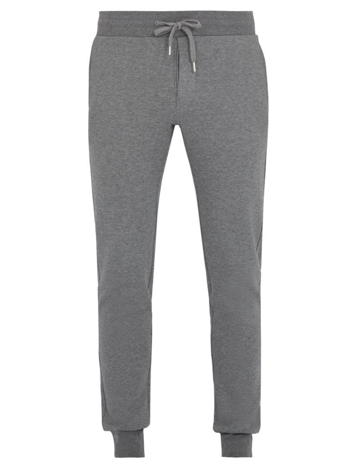 Frescobol Carioca Drawstring Tapered Cotton-blend Track Pants