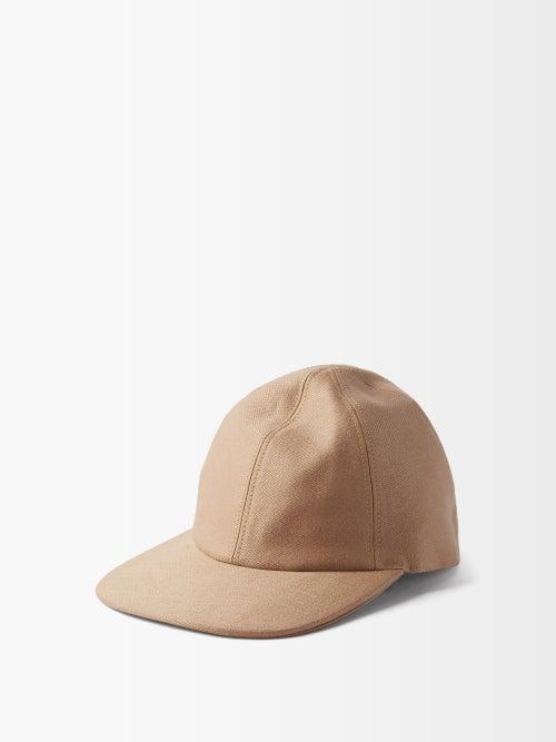 Gabriela Hearst - Linen Baseball Cap - Womens - Camel