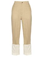 Loewe Fisherman Low-slung Linen Boyfriend Jeans