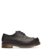Matchesfashion.com Raf Simons - X Dr. Marten Keaton Raf Ii Leather Shoes - Womens - Black