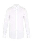 Alexander Mcqueen Point-collar Stretch-cotton Shirt