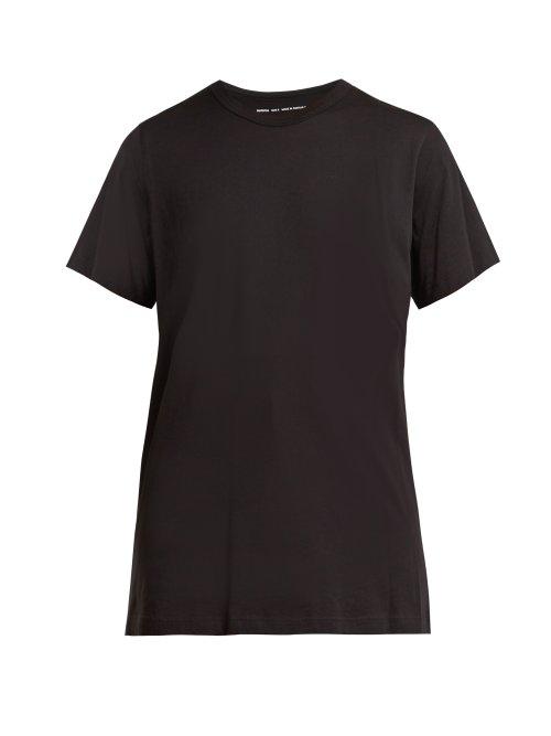 Matchesfashion.com Summa - Round Neck Short Sleeved T Shirt - Womens - Black