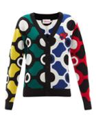 Matchesfashion.com Charles Jeffrey Loverboy - Logo-appliqu Wool-jacquard Cardigan - Womens - Multi