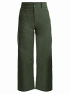 Apiece Apart Merida Cotton Cropped Trousers