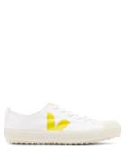 Matchesfashion.com Veja - Nova White And Yellow Canvas Trainers - Womens - Yellow White