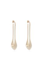 Matchesfashion.com Lemaire - Abstract Drop Earrings - Womens - Gold