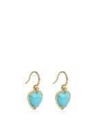 Matchesfashion.com Irene Neuwirth - Love Diamond, Turquoise & 18kt Gold Earrings - Womens - Blue