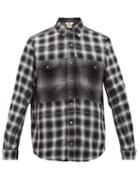 Matchesfashion.com Eytys - Tricera Checked Cotton Shirt - Mens - Black Grey