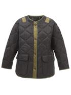 The Frankie Shop - Teddy Oversized Quilted Shell Coat - Womens - Black