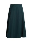 Lemaire Cotton-poplin Midi Wrap Skirt