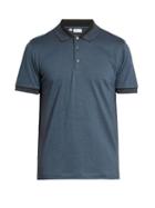 Brioni Short-sleeved Wool And Cashmere-blend Polo Shirt