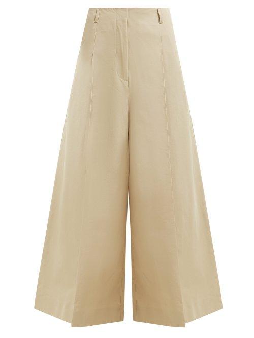 Matchesfashion.com Weekend Max Mara - Ottavia Culottes - Womens - Beige