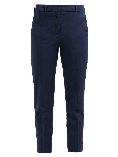 Matchesfashion.com Weekend Max Mara - Alibi Trousers - Womens - Navy