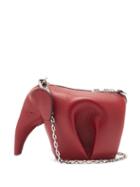 Matchesfashion.com Loewe - Elephant Leather Mini Crossbody Pouch - Womens - Red