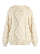 I Love Mr Mittens Angeline Aran-knit Wool Sweater