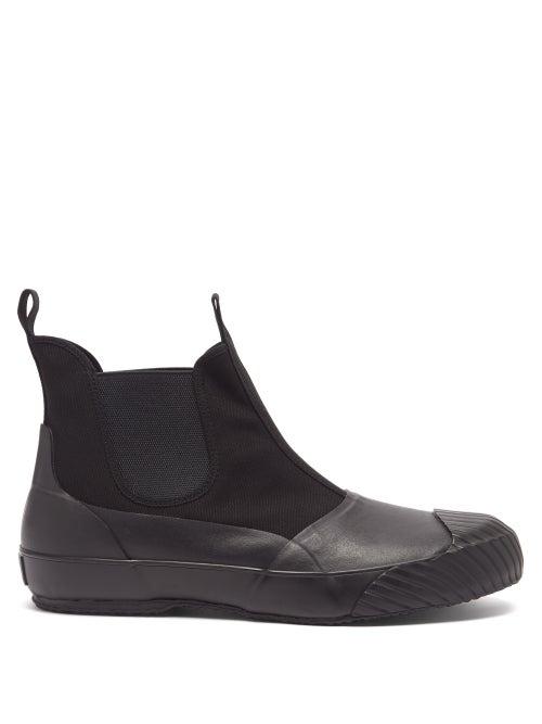 Moonstar - Alw Sidegoa Canvas Chelsea Boots - Mens - Black