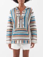 Alanui - Baja Wool-jacquard Hooded Sweater - Womens - Multi