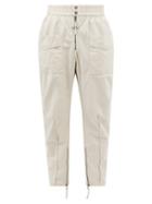 Isabel Marant - Tilsen Cotton-canvas Trousers - Mens - White