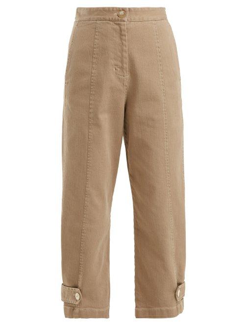 Matchesfashion.com Masscob - Hannah Cropped Trousers - Womens - Camel