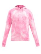 Matchesfashion.com Paco Rabanne - Love Yourself Tie-dye Cotton-jersey Sweatshirt - Womens - Pink