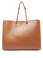 Matchesfashion.com Jil Sander - Woven Handle Leather Tote - Womens - Tan